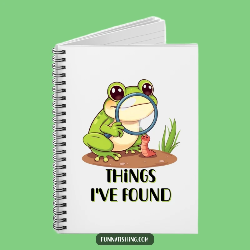 Funny Frog's Observation Notebook - Journal for Detailed Notes